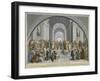The School of Athens, Ca. 1771-79-Giovanni Volpato-Framed Giclee Print