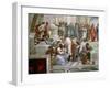 The School of Athens, Detail from the Left Hand Side Showing Pythagoras-Raphael-Framed Giclee Print