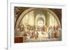 The School of Athens Scuola di Atene by Raphael-null-Framed Art Print