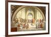 The School of Athens Scuola di Atene by Raphael-null-Framed Art Print