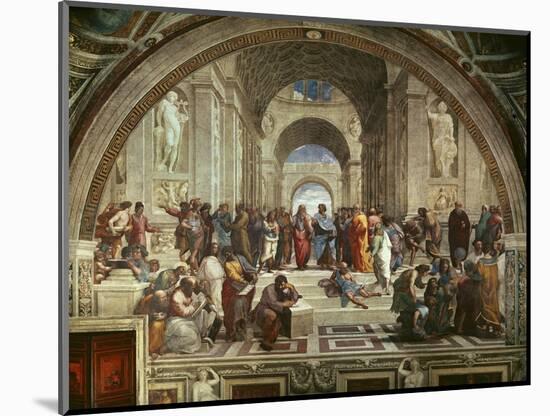The School of Athens-Raphael-Mounted Giclee Print