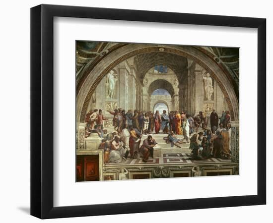 The School of Athens-Raphael-Framed Premium Giclee Print