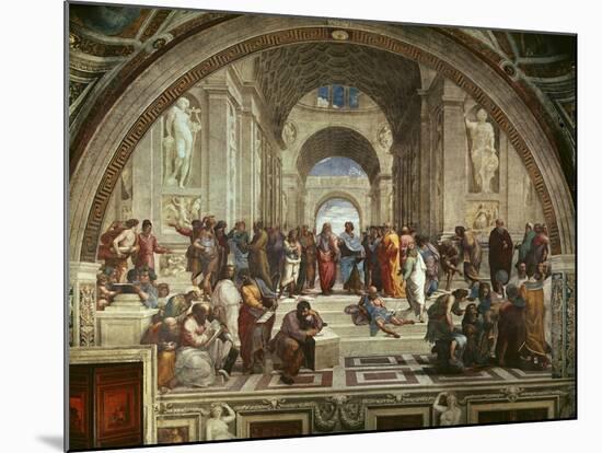 The School of Athens-Raphael-Mounted Giclee Print