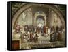 The School of Athens-Raphael-Framed Stretched Canvas