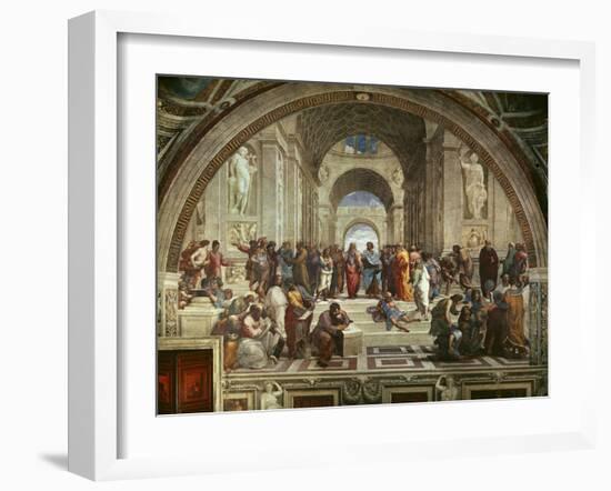 The School of Athens-Raphael-Framed Giclee Print