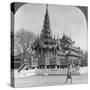 The School of King Thibaw in the Fort, Mandalay, Burma, 1908-null-Stretched Canvas