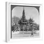 The School of King Thibaw in the Fort, Mandalay, Burma, 1908-null-Framed Photographic Print