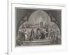 The School of Legislation-George Frederick Watts-Framed Giclee Print