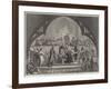 The School of Legislation-George Frederick Watts-Framed Giclee Print