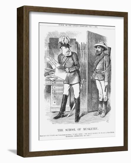 The School of Musketry, 1881-Joseph Swain-Framed Giclee Print