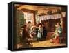 The School Room-Alfred Rankley-Framed Stretched Canvas