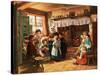 The School Room-Alfred Rankley-Stretched Canvas