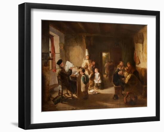 The School Room-Thomas Webster-Framed Giclee Print