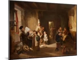 The School Room-Thomas Webster-Mounted Giclee Print