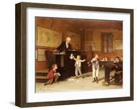 The School Room-Andre Henri Dargelas-Framed Giclee Print