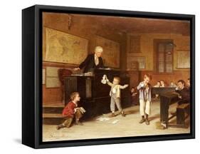 The School Room-Andre Henri Dargelas-Framed Stretched Canvas
