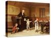 The School Room-Andre Henri Dargelas-Stretched Canvas