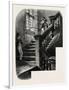 The School Staircase, Eton, UK, 19th Century-null-Framed Giclee Print