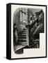 The School Staircase, Eton, UK, 19th Century-null-Framed Stretched Canvas