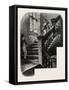 The School Staircase, Eton, UK, 19th Century-null-Framed Stretched Canvas