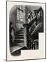 The School Staircase, Eton, UK, 19th Century-null-Mounted Giclee Print