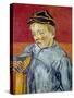 The Schoolboy by Vincent Van Gogh-null-Stretched Canvas