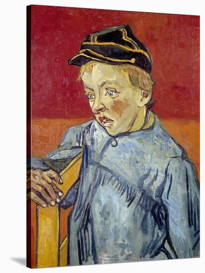 The Schoolboy by Vincent Van Gogh-null-Stretched Canvas