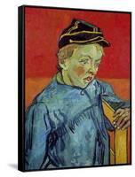 The Schoolboy, c.1889-90-Vincent van Gogh-Framed Stretched Canvas