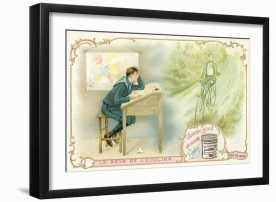 The Schoolboy's Dream-null-Framed Giclee Print