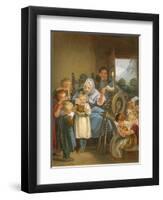 The Schoolmistress-Thomas Stothard-Framed Giclee Print