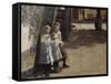 The Schoolyard, 1910-Axel Hjalmar Ender-Framed Stretched Canvas