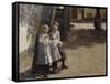 The Schoolyard, 1910-Axel Hjalmar Ender-Framed Stretched Canvas