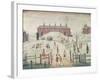 The Schoolyard-L.S. Lowry-Framed Giclee Print