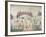 The Schoolyard-L.S. Lowry-Framed Giclee Print