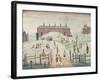 The Schoolyard-L.S. Lowry-Framed Giclee Print