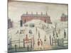 The Schoolyard-L.S. Lowry-Mounted Giclee Print