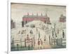 The Schoolyard-L.S. Lowry-Framed Giclee Print