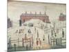 The Schoolyard-L.S. Lowry-Mounted Giclee Print