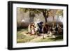 The Schoolyard-Felix Schlesinger-Framed Giclee Print