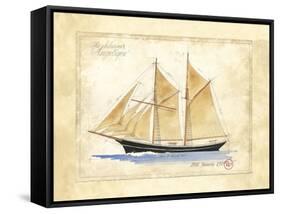 The Schooner Angelique-Martin Wiscombe-Framed Stretched Canvas