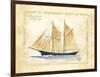 The Schooner Angelique-Martin Wiscombe-Framed Art Print