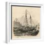 The Schooner E a Horton Cut Out from British Waters by Massachusetts Fishermen-null-Framed Giclee Print