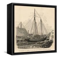 The Schooner E a Horton Cut Out from British Waters by Massachusetts Fishermen-null-Framed Stretched Canvas