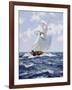 The Schooner 'H.M.S. Pickle', c.1992-James Brereton-Framed Giclee Print