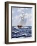 The Schooner 'H.M.S. Pickle', c.1992-James Brereton-Framed Premium Giclee Print