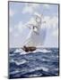 The Schooner 'H.M.S. Pickle', c.1992-James Brereton-Mounted Premium Giclee Print