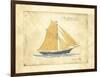 The Schooner Juliet-Martin Wiscombe-Framed Art Print