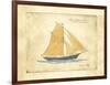 The Schooner Juliet-Martin Wiscombe-Framed Art Print