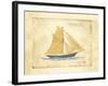 The Schooner Juliet-Martin Wiscombe-Framed Art Print