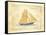 The Schooner Juliet-Martin Wiscombe-Framed Stretched Canvas